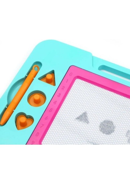 Manyetik Sihirli Renkli Yazı Tahtası, Eğlenceli ve Kullanışlı Öğrenme Aracı