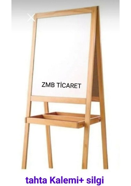 Çift Taraflı Beyaz Yazı Tahtası 100X41.5 Cm, Pratik ve Şık Tasarım