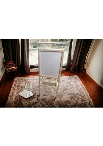 Çift Taraflı Beyaz Yazı Tahtası 100X41.5 Cm, Pratik ve Şık Tasarım fiyatları