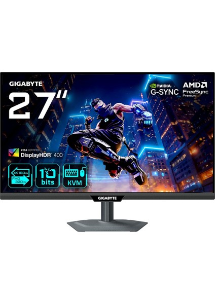 Gıgabyte M27UP 27 4K 160hz Fhd 320hz 1ms Hdmı Dp Type-C G-Sync IPS Monitör fırsatları