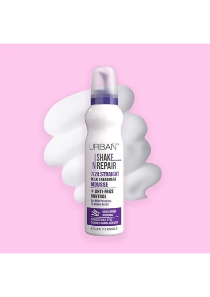 Urban Care Shake N Repair 7/24 Düzleştirici Etkili Saç Bakım Köpüğü, 150 Mililitre, Vegan fiyatları