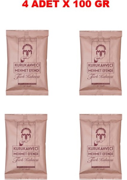 Türk Kahvesi 4 x 100 gr