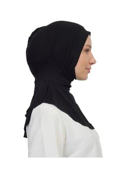 Tesettür Sporcu Bone - Pratik Kaymaz Geçmeli Boyunluklu Bone fiyatları