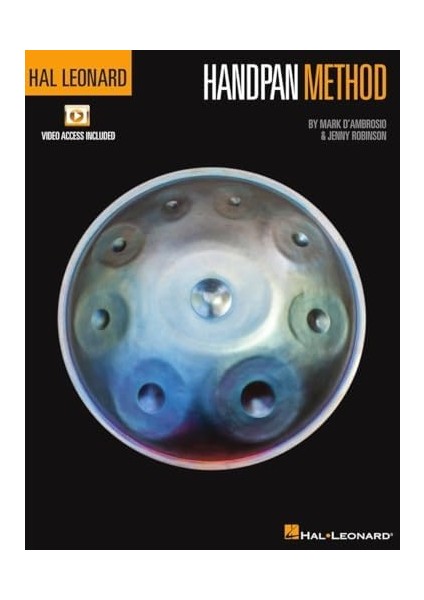 Hal Leonard Handpan Method Book/online Media