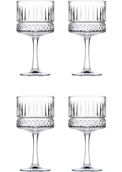 4&apos;lü Ayaklı Kokteyl Kadeh 500CC