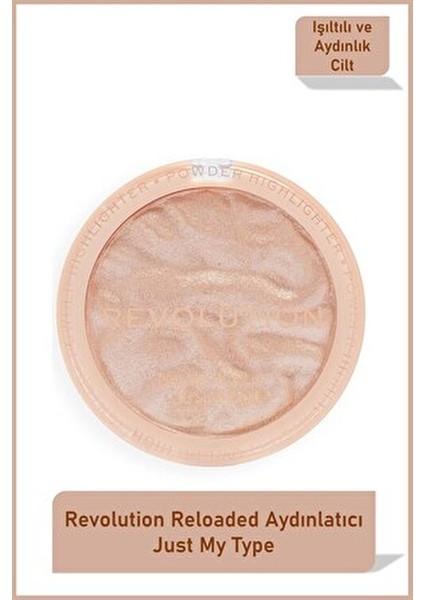 Just My Type Aydınlatıcı Pudra 10 g Altın Renk ile Parlaklık Sağlayan Ürün modelleri