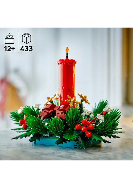 ® Yılbaşı Masa Süsü 40743 - 12 Yaş ve Üzeri Çocuklar için Yılbaşı Temalı Yaratıcı Oyuncak Yapım Seti (433 Parça) indirimleri