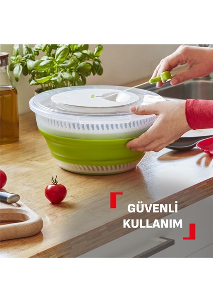 Katlanabilir Salata Kurutucu - 4 L