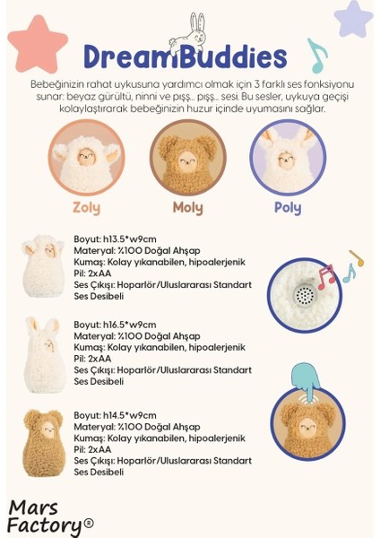 Sesli Uyku Arkadaşı - Poly indirimleri