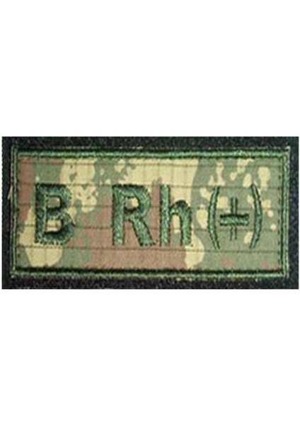 Nakış Kan Grubu Patch - Peç AB RH ( - ) - Renk: TSK | Kan Grubu: AB RH (-) modelleri