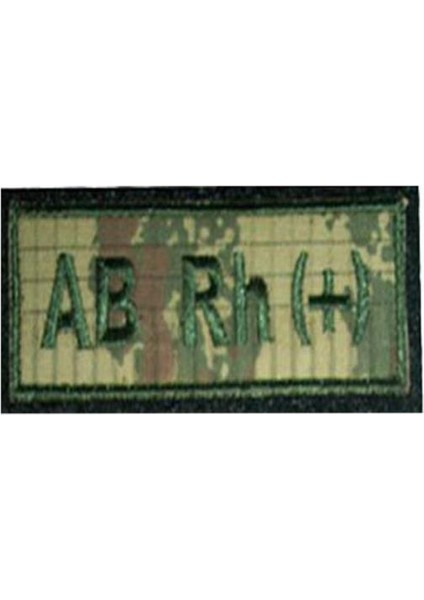Nakış Kan Grubu Patch - Peç AB RH ( - ) - Renk: TSK | Kan Grubu: AB RH (-) indirimleri