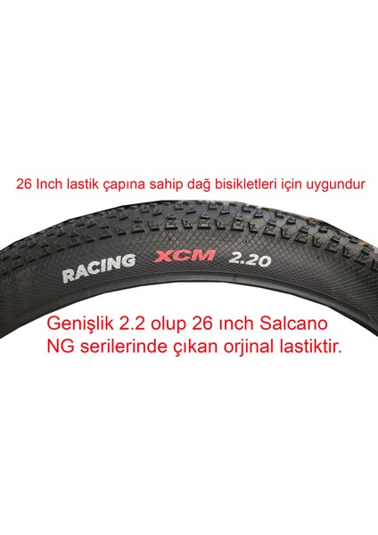 26 inç Dış Lastik 26X2.20 Siyah Renk Yüksek Performanslı Dağ Bisleti İçin fiyatları