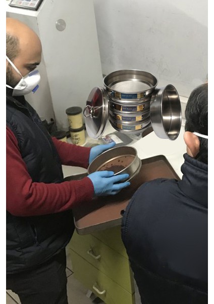 Analiz Test Eleği - Çap: 20 cm / 100 Mikron / PASLANMAZ