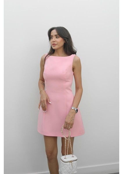 Pembe Deck A Kesim Mini Elbise indirimleri