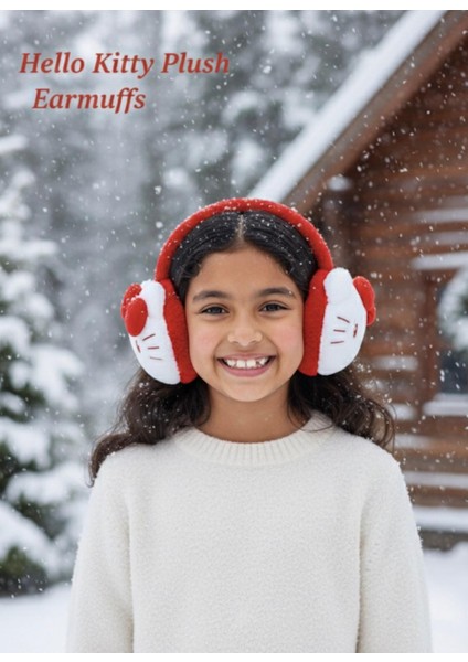 Kız Çocuk Hello Kitty Peluş Soft Kulaklık fiyatları