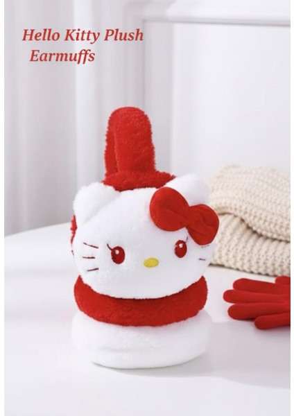 Kız Çocuk Hello Kitty Peluş Soft Kulaklık fırsatları
