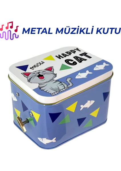 Mystyle Mh-15 Happy Cat Metal Müzikli Kutu fiyatları