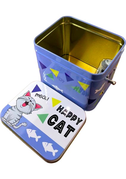 Mystyle Mh-15 Happy Cat Metal Müzikli Kutu