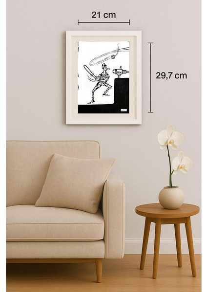 Li Guangjun 29X21CM Orijinal Karikatür Tablo indirimleri