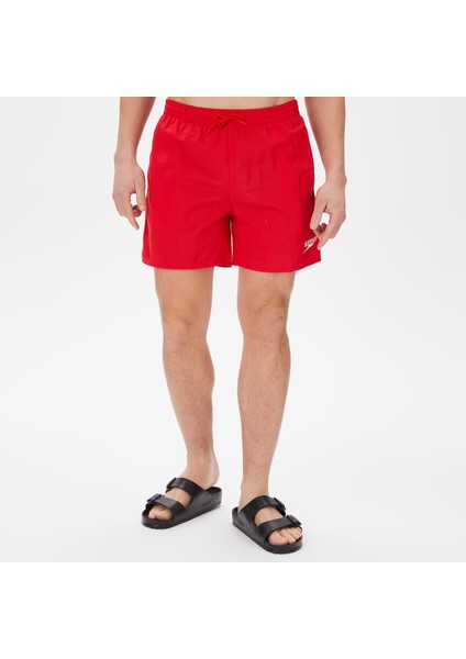 Essentials 16 Watershort Erkek Kırmızı Deniz Şortu.6446