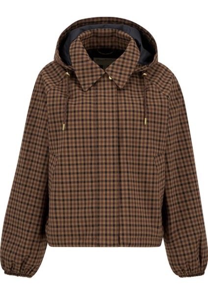 Audrey Showerproof Ceket BR51 Vicuna Gingham Check fiyatları