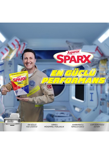 Sparx Bulaşık Makinesi Kapsülü 40'lı indirimleri