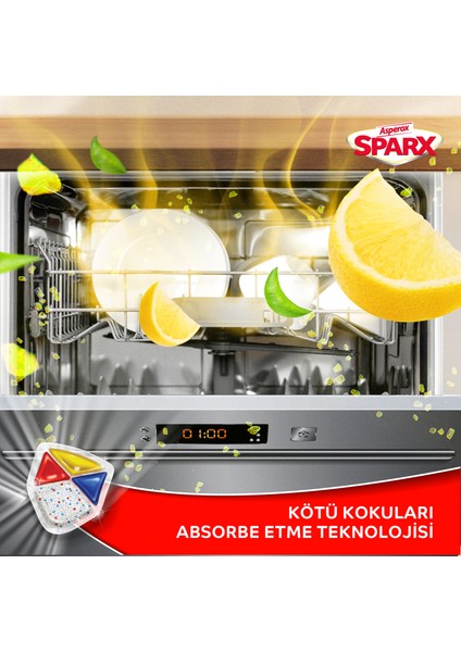 Sparx Bulaşık Makinesi Kapsülü 40'lı