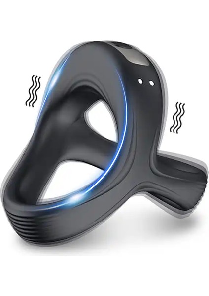 Titreşimli Şarjlı Penis Halkası