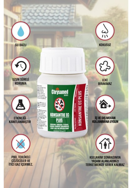 Konsantre Ec Plus 100 ml Böcek Haşere İlacı fiyatları