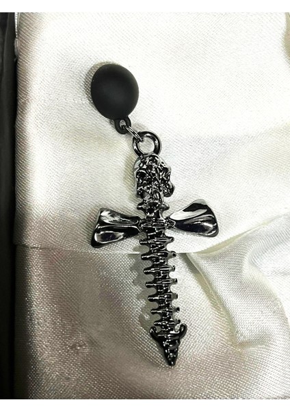 Skull Cross Gotik Küpe fiyatları