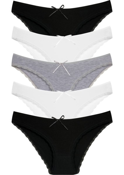1101 Bikini Kadın T. Dantelli Külot Paketi fiyatları