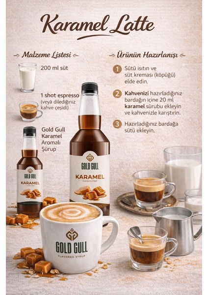 Karamel Aromalı Kahve & Meyve Şurubu fiyatları