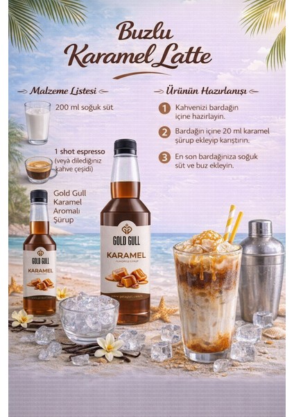 Karamel Aromalı Kahve & Meyve Şurubu modelleri