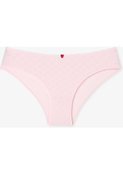 Kalp Pointel 3'lü Slip Külot