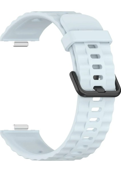 Newface Huawei Watch Fit 3 Klasik Kordon - Açık Mavi modelleri