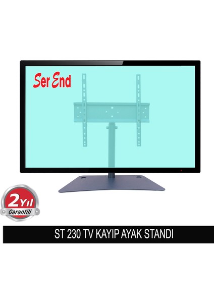 Televizyon Ayağı - Tv. Sehpa -Tv Stand - Mat Siyah fırsatları