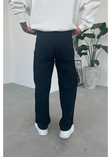Siyah Basic Regular Pantolon modelleri