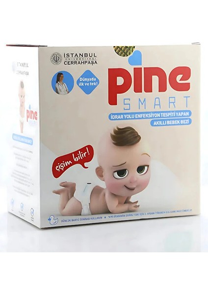 Smart Akıllı Bebek Bezi -Erken Teşhis Teknolojili -5li Paket indirimleri