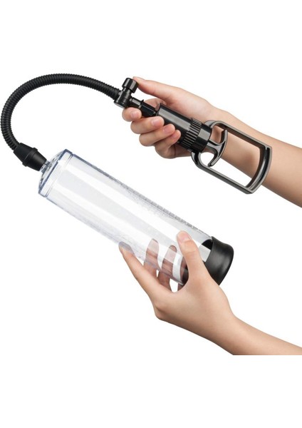 Kulis Grup Manuel Tetikli Vakumlu Penis Büyütücü Pompa 20 cm