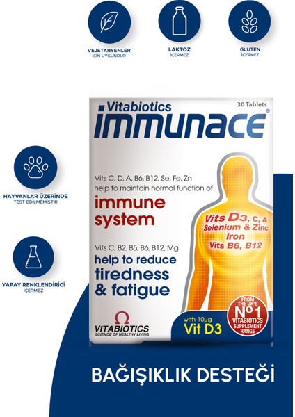 Immunace Original 30 Tablet modelleri