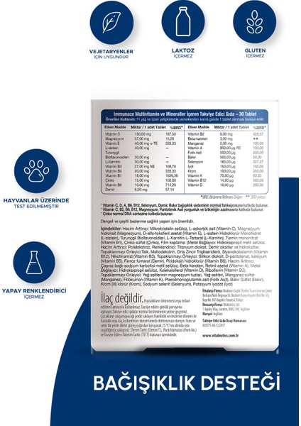 Immunace Original 30 Tablet fırsatları