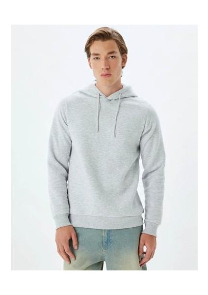 Erkek Sweatshirt Gri 5WAM70001MK