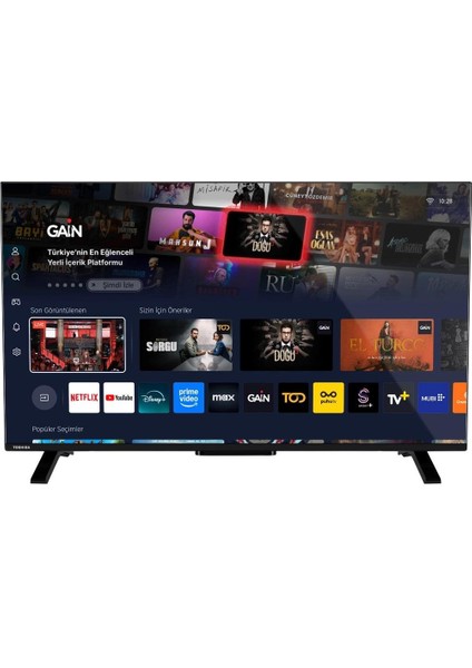 Toshiba 43UV1563DT 43" 109 Ekran Uydu Alıcılı 4K Ultra HD Smart LED TV