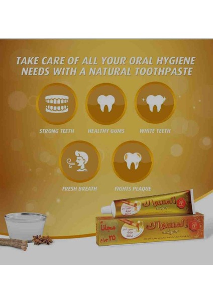 Miswak Gold-Miswak Özlü Altın Içerikli Bitkisel Diş Macunu modelleri