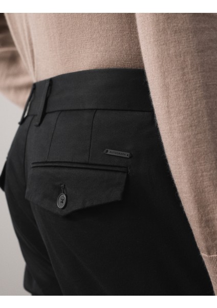 Pamuk Karışımlı Slim Fit Pantolon indirimleri