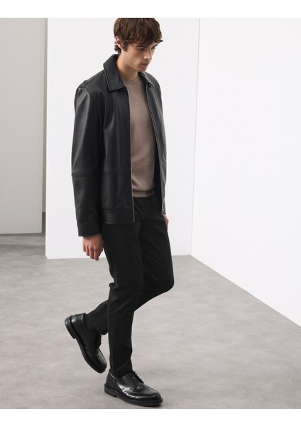 Pamuk Karışımlı Slim Fit Pantolon