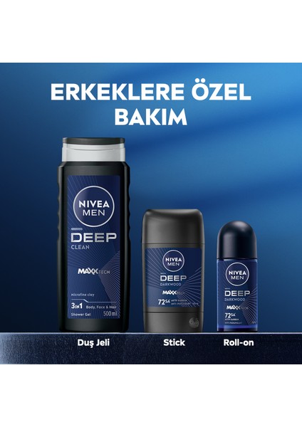Deep Dimension Erkek Deodorant Roll-On 50 ml