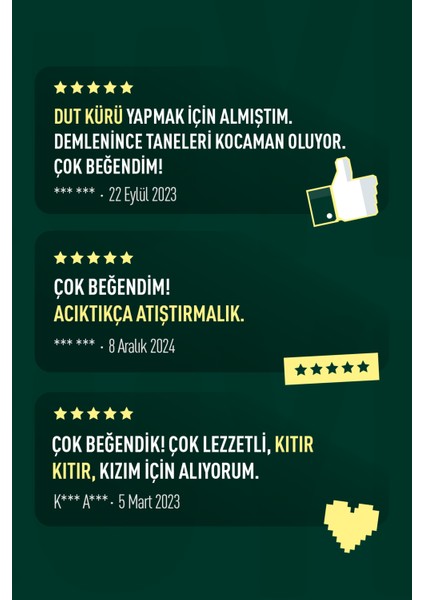 Beyaz Dut Kurusu – 150 Gr – Yerli – Kuru Dut – Doğal Kurutulmuş Meyve fırsatları