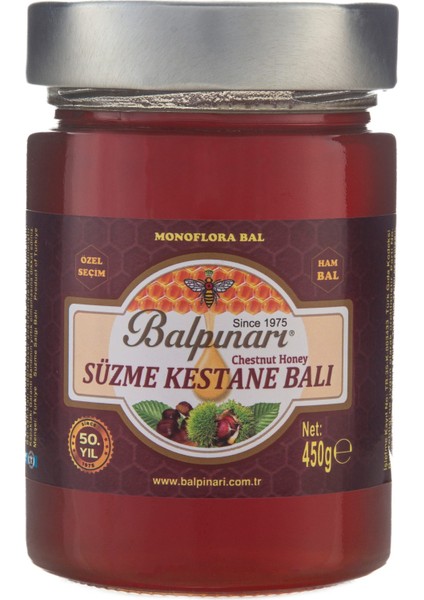 Özel Seçim Süzme Kestane Ham Balı 450 g fiyatları