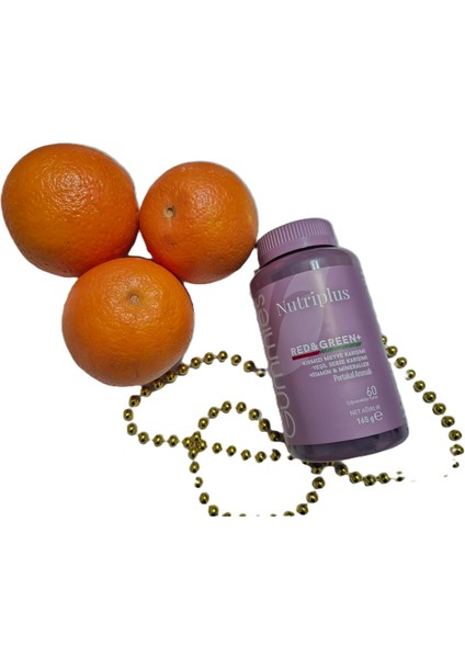 Nutriplus Red & Green Mix Gummy 60 Adet modelleri